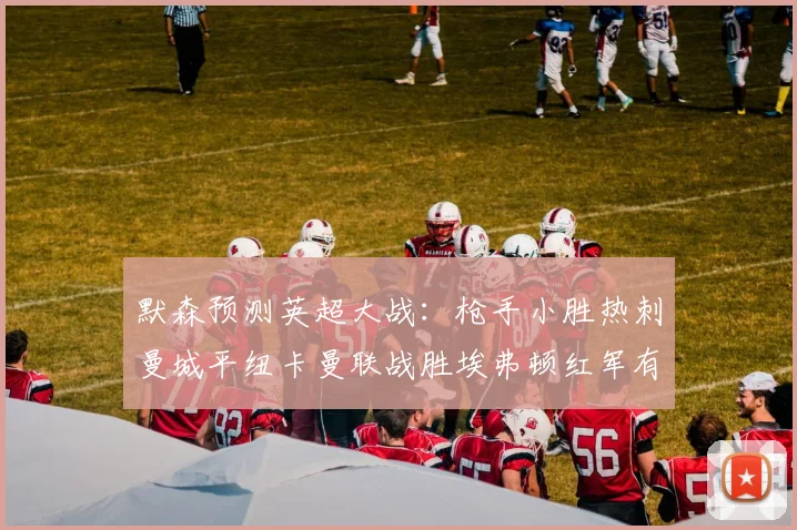 默森预测英超大战：枪手小胜热刺曼城平纽卡曼联战胜埃弗顿红军有望取胜